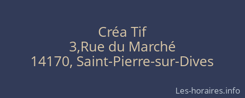 Créa Tif