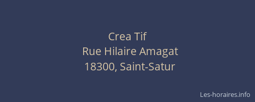 Crea Tif