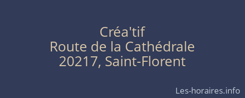 Créa'tif