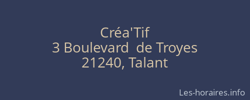 Créa'Tif
