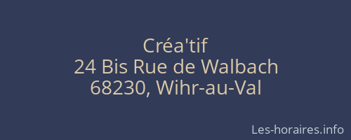 Créa'tif