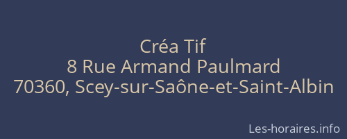 Créa Tif