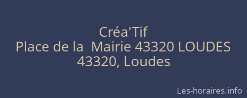 Créa'Tif