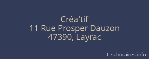 Créa'tif