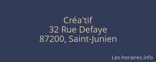 Créa'tif