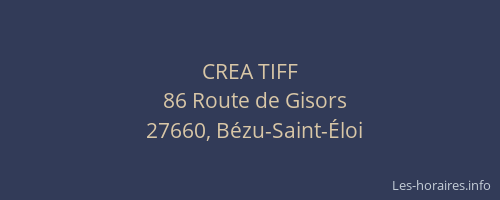 CREA TIFF