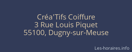 Créa'Tifs Coiffure