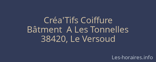Créa'Tifs Coiffure