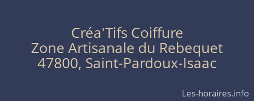 Créa'Tifs Coiffure