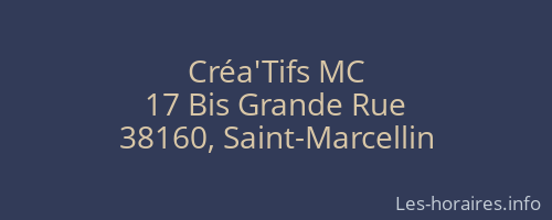 Créa'Tifs MC