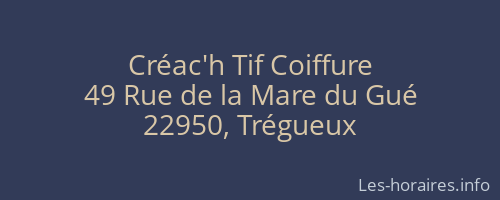 Créac'h Tif Coiffure