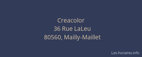 Creacolor