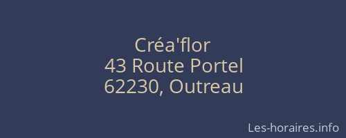 Cr&eacute;a'flor