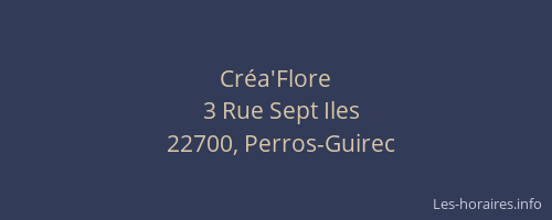 Cr&eacute;a'Flore