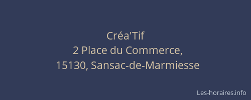 Cr&eacute;a'Tif