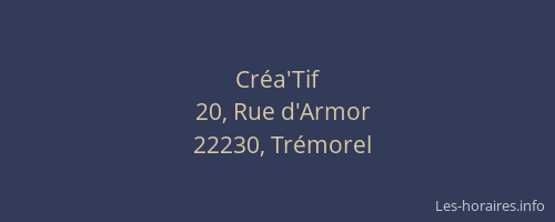 Cr&eacute;a'Tif