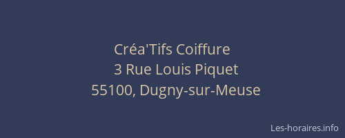 Cr&eacute;a'Tifs Coiffure