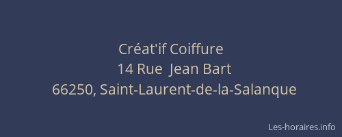 Créat'if Coiffure