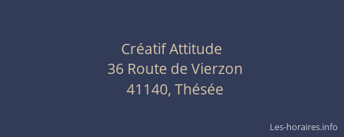 Cr&eacute;atif Attitude