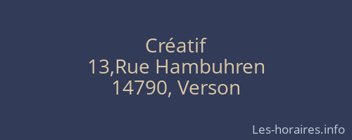 Cr&eacute;atif