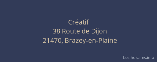 Cr&eacute;atif