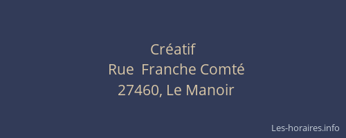 Cr&eacute;atif