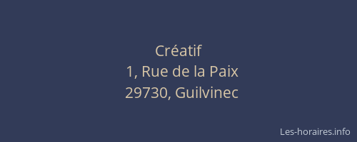 Cr&eacute;atif
