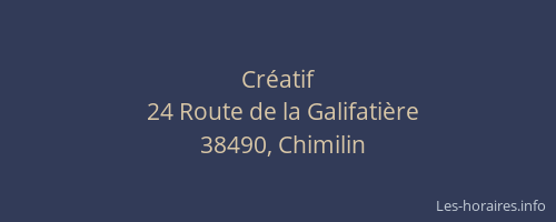 Cr&eacute;atif