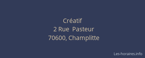 Cr&eacute;atif