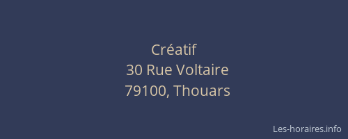 Cr&eacute;atif
