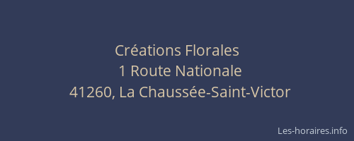 Cr&eacute;ations Florales