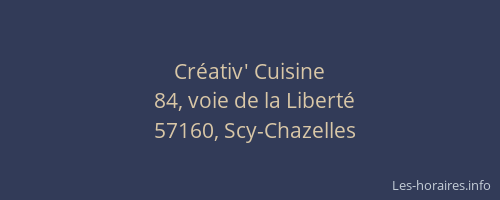 Cr&eacute;ativ' Cuisine