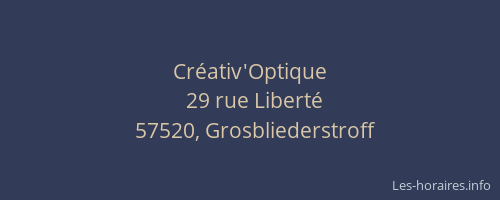 Cr&eacute;ativ'Optique