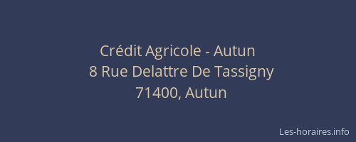 Crédit Agricole - Autun