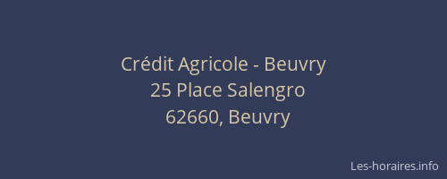 Crédit Agricole - Beuvry