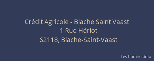 Crédit Agricole - Biache Saint Vaast
