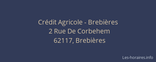 Crédit Agricole - Brebières