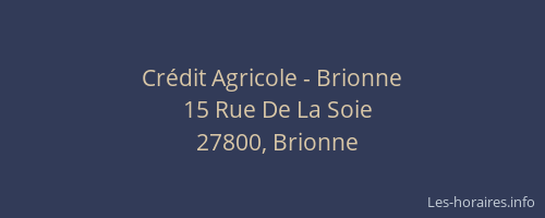 Crédit Agricole - Brionne