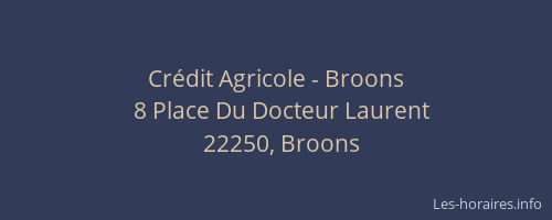 Crédit Agricole - Broons