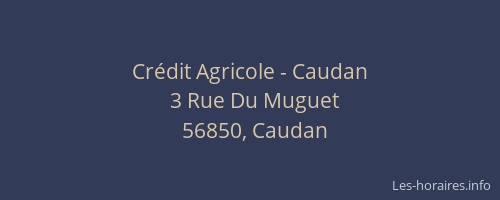 Crédit Agricole - Caudan