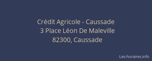 Crédit Agricole - Caussade