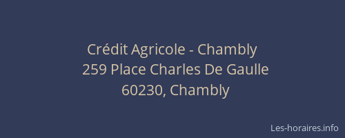 Crédit Agricole - Chambly