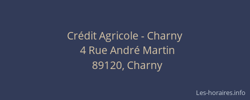 Crédit Agricole - Charny