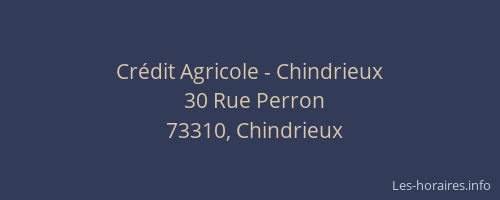 Crédit Agricole - Chindrieux