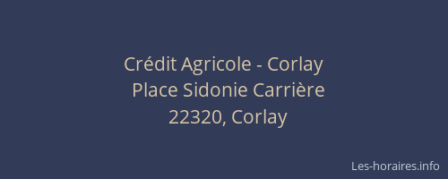 Crédit Agricole - Corlay
