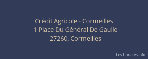 Crédit Agricole - Cormeilles