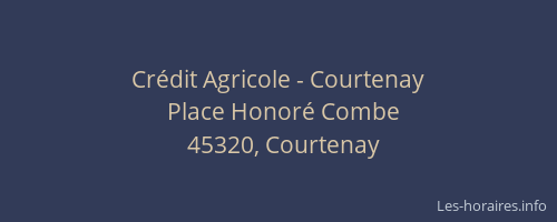 Crédit Agricole - Courtenay