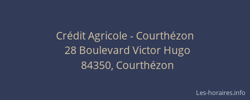 Crédit Agricole - Courthézon