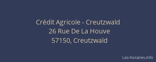 Crédit Agricole - Creutzwald