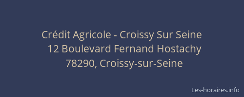 Crédit Agricole - Croissy Sur Seine